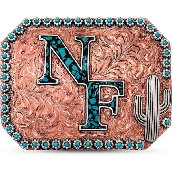 Cactus Belt Buckle